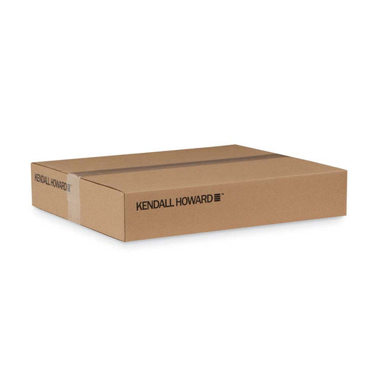 Kendall Howard 20x16.5 Inch (18 Inch Ext) 1U Non-Vented Sliding Rack Shelf