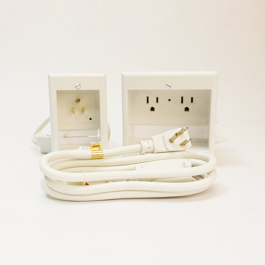 PowerBridge TWO-CK In-Wall Dual Power and Cable Management Kit