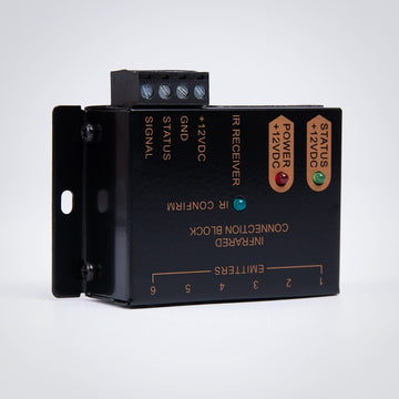 IR Connecting Block with LED Power Indicator, 12 VDC