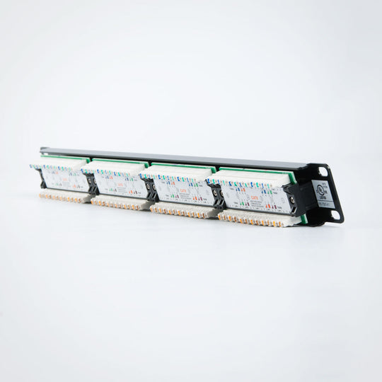Vertical Cable Cat6 Patch Panel - 110 Type, UL