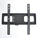 Rhino Brackets Articulating Curved and Flat Panel Single Stud TV Wall Mount w/ In-Wall Wire Hider Kit for 32-55 Inch Screens
