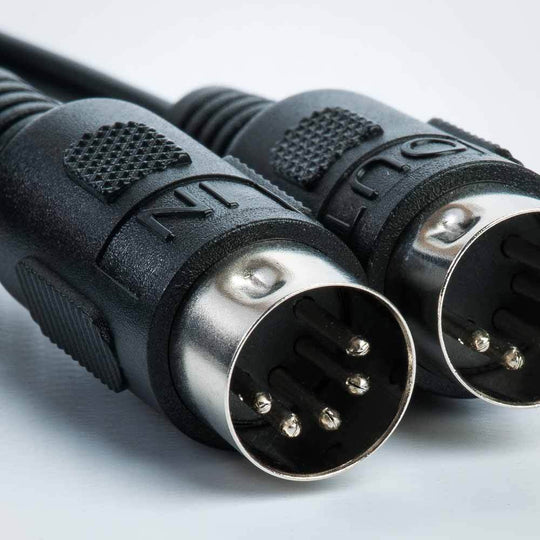 USB to 2 X MIDI DIN-5 Cable