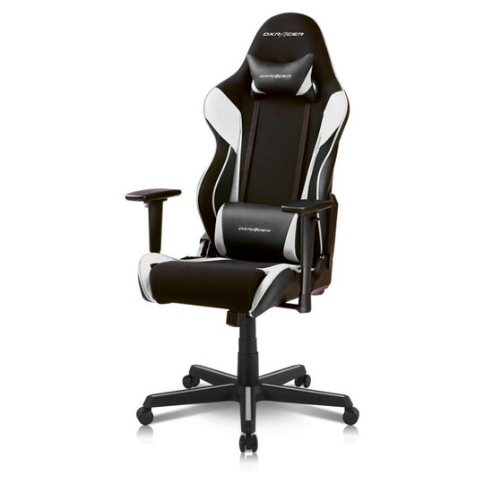 DXRacer Racing Series Conventional Strong Mesh and PU Leather Gaming Chair, OH/RAA106/NW