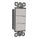 Morris 81970 Commercial Grade Decorative Triple Rocker Switch 15A-120/277V