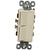 Morris 81980 Commercial Grade Decorative Double Rocker Switch 15A-120/277V