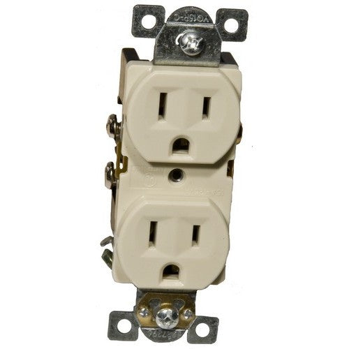 Morris Commercial Duplex Receptacle 15A 125V