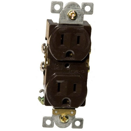 Morris Commercial Duplex Receptacle 15A 125V