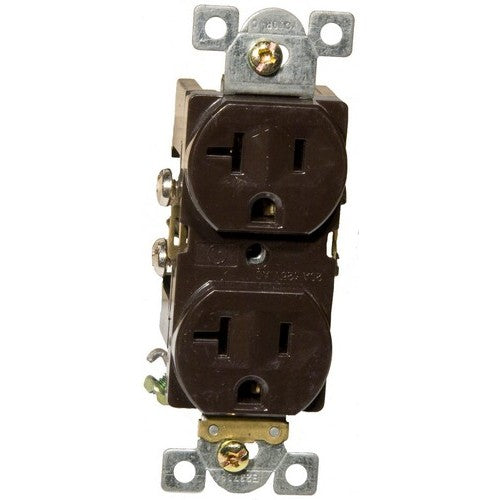 Morris Commercial Duplex Receptacle 20A 125V