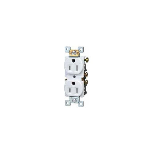 Morris Commercial Grade Tamper Resistant Duplex Receptacle 15A-125V