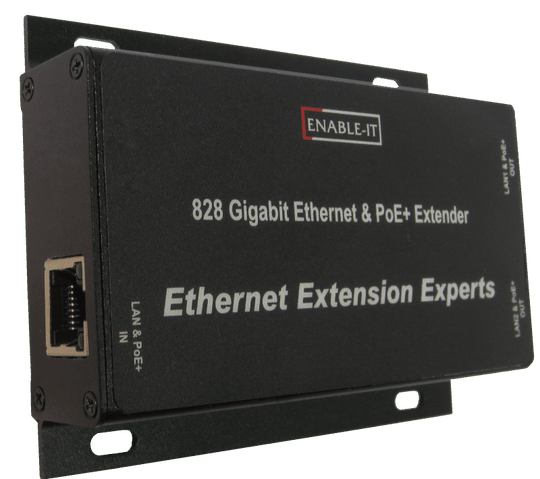 Enable-IT 2-Port Standalone Gigabit PoE 828 Unit - requires your PoE