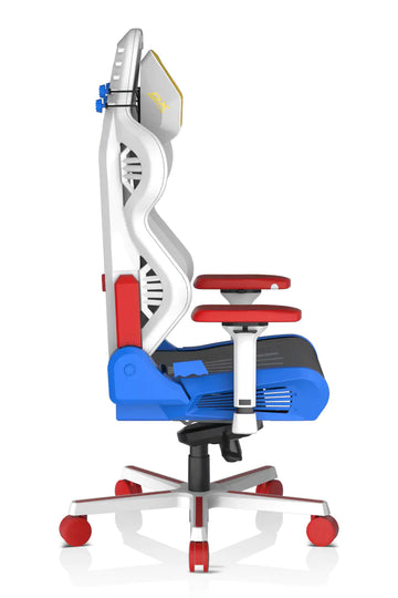 DXRacer Air Mesh Gaming Chair Modular Office Chair - Yellow & Red & Blue