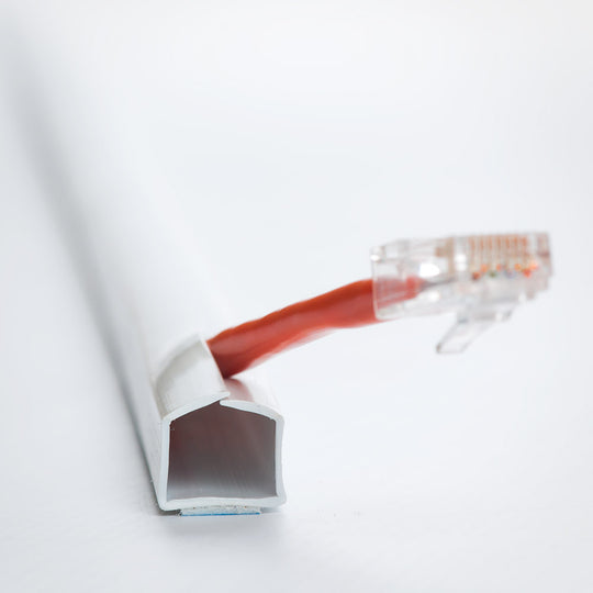 Quest FWH-11411 Premiere Raceway WireHider - 0.5 x 48 Inches