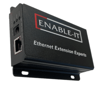 Enable-IT 2-Port Outdoor Gigabit Ethernet Extender Kit over 1-pair wiring