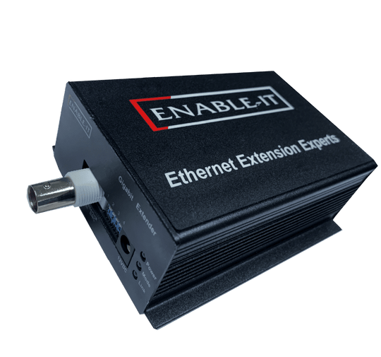 Enable-IT 4-Port Coax Gigabit PoE Extender Kit