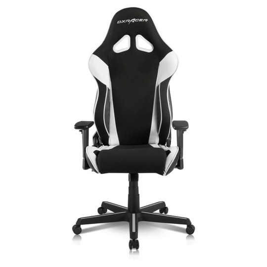 DXRacer Racing Series Conventional Strong Mesh and PU Leather Gaming Chair, OH/RAA106/NW