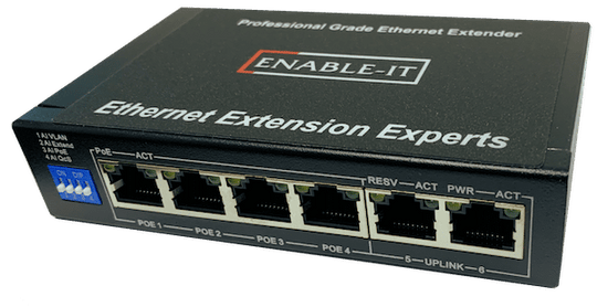 Enable-IT Gigabit 30W per port PoE 5 Port Switch