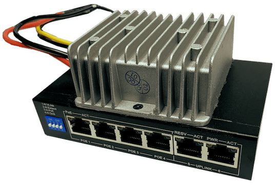 Enable-IT Automotive / Mobile Gigabit PoE 5 Port Switch