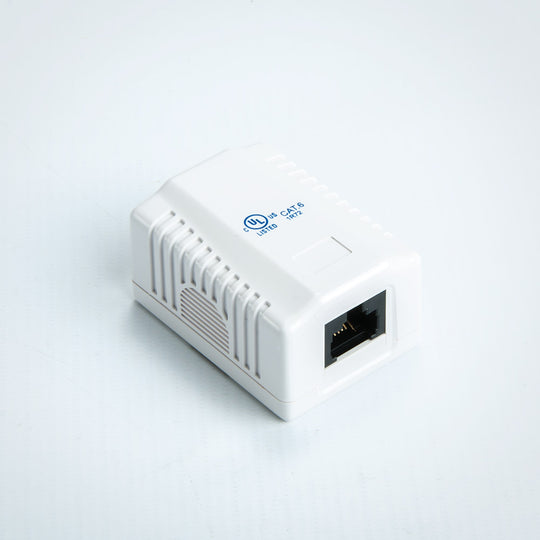 1 Port Cat6 Surface Mount Box