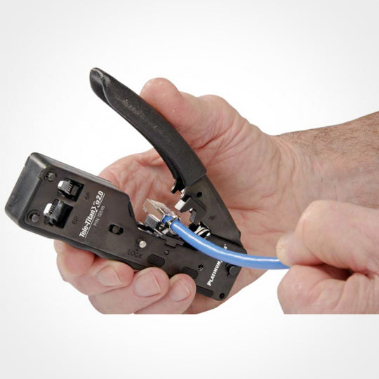 Platinum Tools 12517C Tele-Titan Xg 2.0 Cat6A/10Gig Crimp Tool Combo Pack