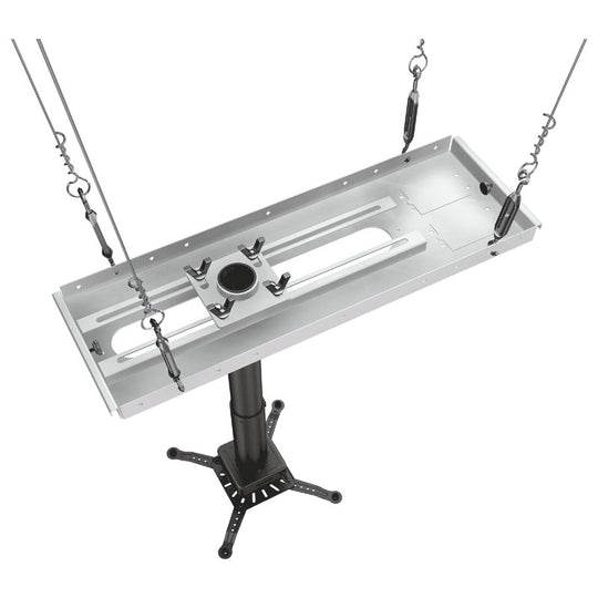 Crimson-AV JKS-18A 12 to 18 Inch Suspended Projector Ceiling Bracket with JR Universal Adapter (up to 50lbs)