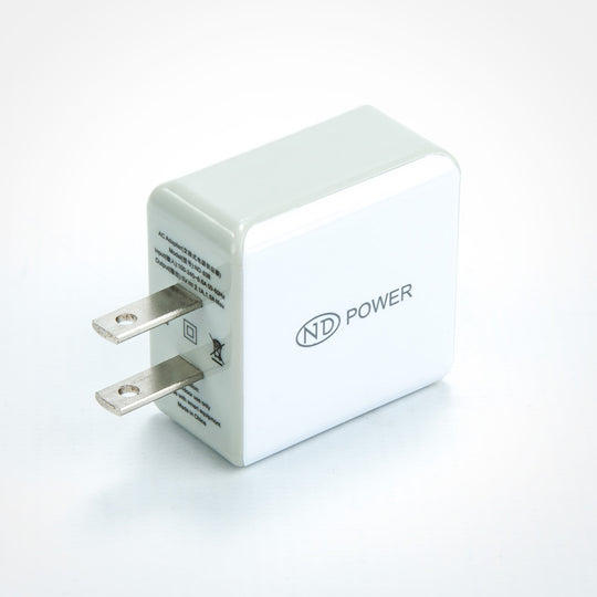 Dual USB Charger for Tablet or Smartphone - 5V 2.1A