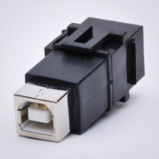 USB Keystone Jack - Type B Female to Female Coupler