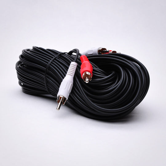 2 RCA Audio Cable - Male to Male (3-100ft)