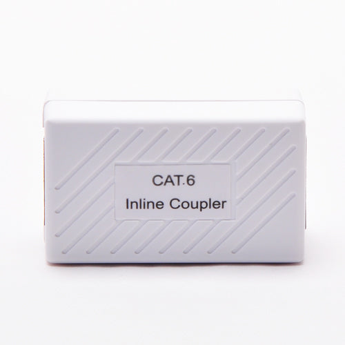 Cat6 RJ45 Coupler, White