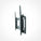 Rhino Brackets Lockable Tilting TV Wall Mount Bracket for 37-70 Inch Screens