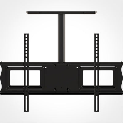 Crimson-AV C63-18 Complete Ceiling TV Bracket Installation Kit for 37-63 Inch Screens, 18 Inch Drop