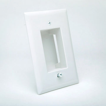 DataComm Easy Mount Slim Bulk Cable Plate