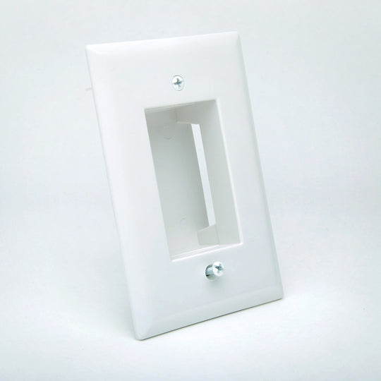 DataComm Easy Mount Slim Bulk Cable Plate