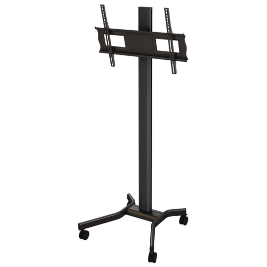 Crimson-AV M63 Mobile Cart with Height and Tilt Adjustment for 37 to 63 Inch Flat Screen TVs