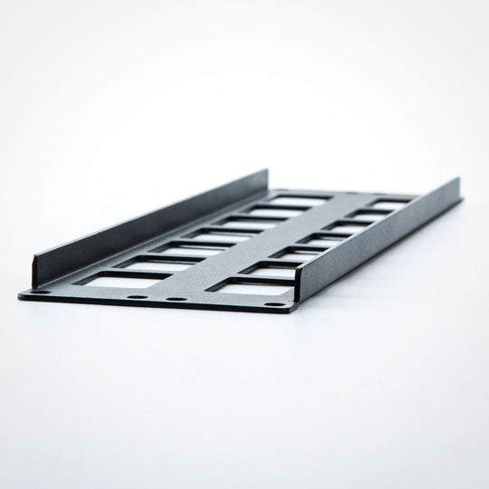 Kendall Howard Cable Routing Blank - 2U