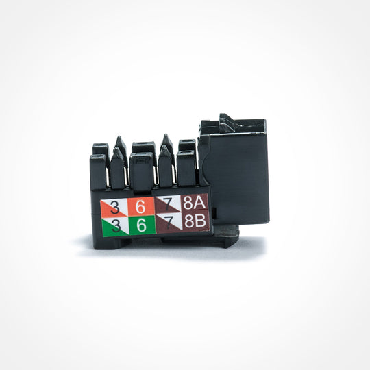 Cat6 Keystone Jack - 110 Style