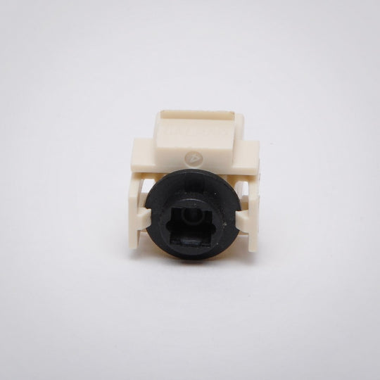 TOSLINK Keystone Jack - Recessed Female to Female Coupler