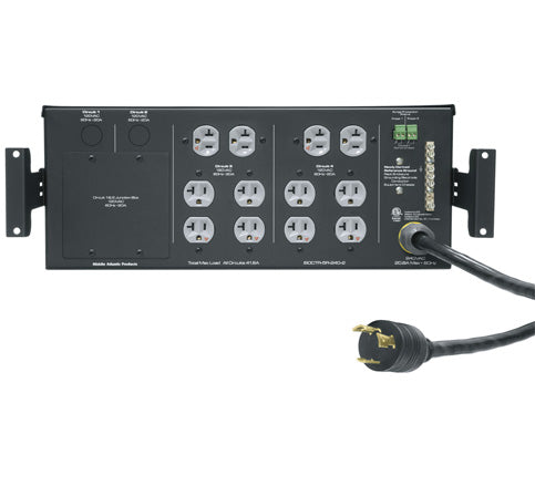 Middle Atlantic ISOCTR-5R-240-2 4U Isolation Transformer, 5kVA - 240V, 2 Stage Surge 12 Outlets