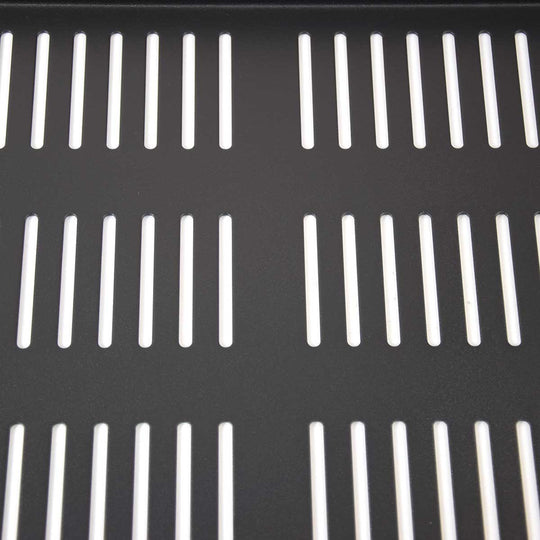 Quest 10.5 Inch 1 Unit (1U) Vented Cantilever Rack Shelf