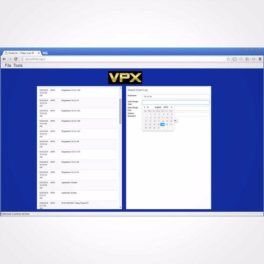PureLink AV VPX IP Video Management Software