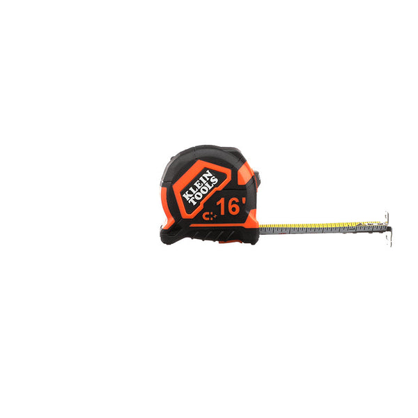 Klein Tools Tape Measure, 16-Foot Magnetic Double-Hook, 9216