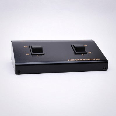 2-Way (1x2) Stereo Speaker Switch Box - Terminal Type