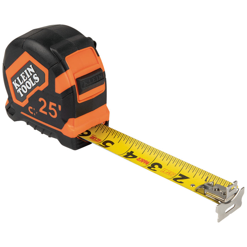 Klein Tools Tape Measure, 25-Foot Magnetic Double-Hook, 9225