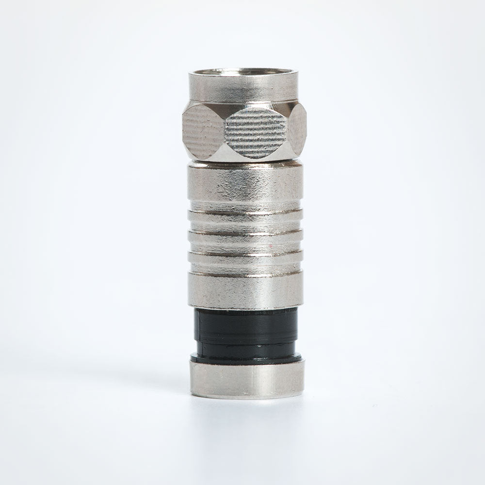RG6 Compression Coax F-Type Connector – FireFold