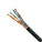 Vertical Cable 1000ft Solid Cat5E Cable - 24AWG 350MHz CMR Bare Copper Bulk Ethernet