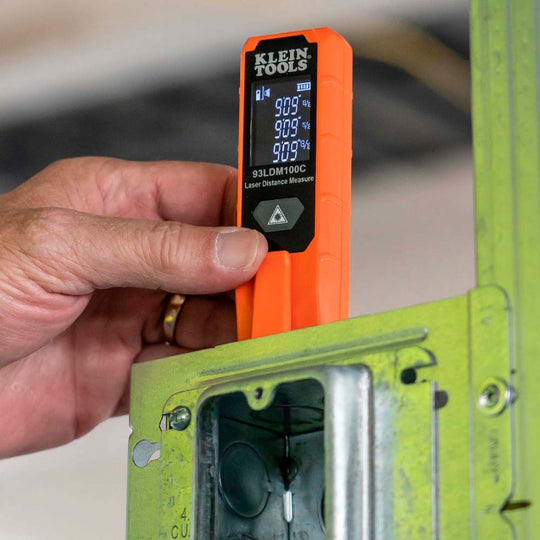 Klein Tools Compact Laser Distance Measure, 93LDM100C