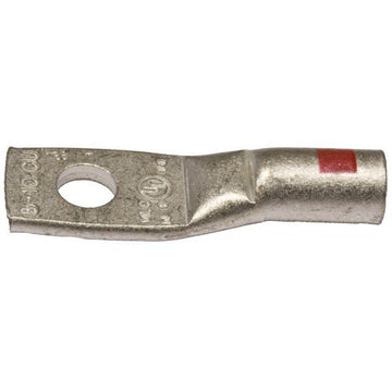 Morris 94031 Copper Short Barrel 1 Hole Compression Lugs #4 Awg 1/2 Stud