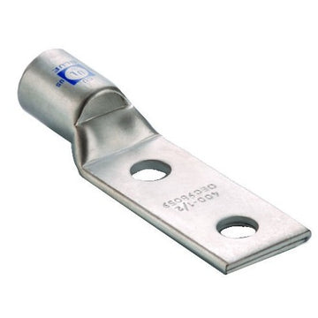 Morris 94112 Copper Short Barrel 2 Hole Compression Lugs #8 Awg 1/4 Stud  5/8