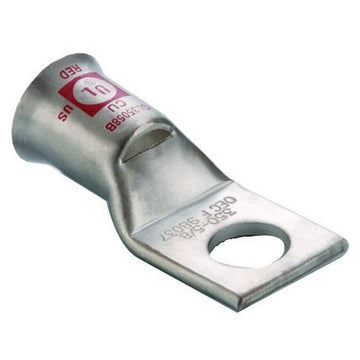 Morris 94637 Copper Flex Cable Short Cylinder 1 Hole Compression Connectors 300 MCM 1/2 Stud