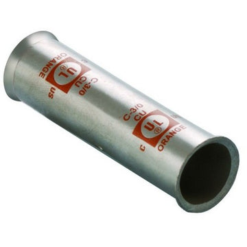 Morris 94760 Copper Flex Cable Short Cylinder Compression Splice 300 MCM