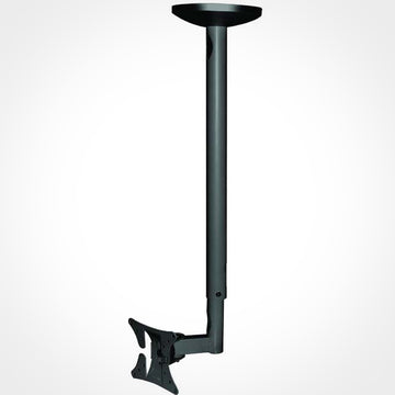 Rhino Brackets Articulating Ceiling TV Bracket with Adjustable Pole - 10 to 23 Inch Screens